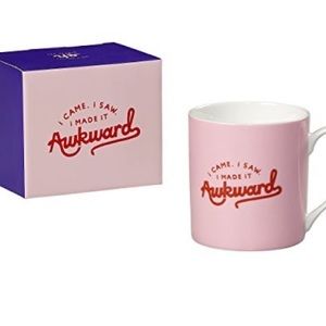 2/$30 ModCloth/Yes Studio “Awkward” Ceramic Novelty Coffee Mug